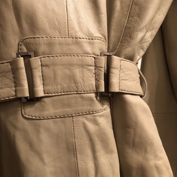 🎁 New Zara soft Napa leather scuba moto jacket S - Picture 6 of 6